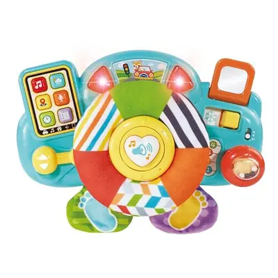 Baby Beep Beep Baby Driver, Steering Wheel Toy with Activities, Songs & Phrases, Interactive But