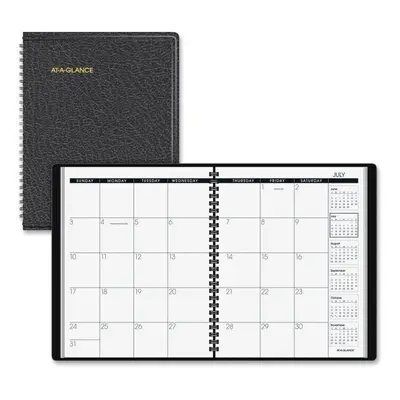 At A Glance x in. Monthly Planner - Black