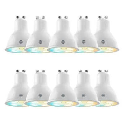 HIVE Active Light Cool to Warm White Bulb - GU10, Pack of 10, White