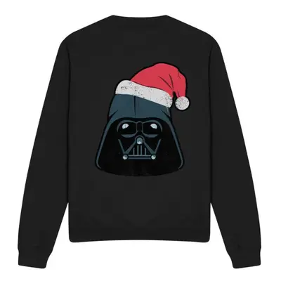 (XXL, Black) Star Wars Unisex Adult Darth Vader Santa Christmas Sweatshirt