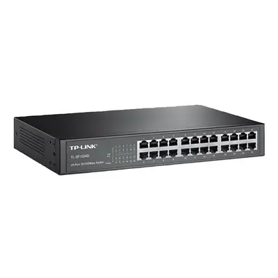 TP-LINK - Port Fast Ethernet Desktop / Rack Mount Switch