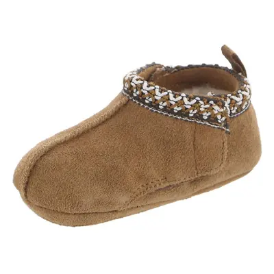 UGG Unisex-Baby Baby Tasman And Ugg Slipper Chestnut 04/05