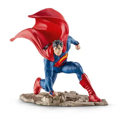 Schleich Superman Kneeling Action Figure