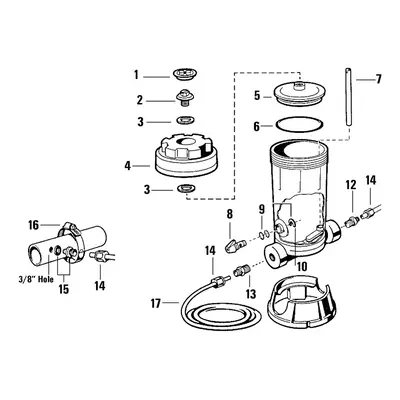 Certikin Cover & Cap Assembly (SPH1886)