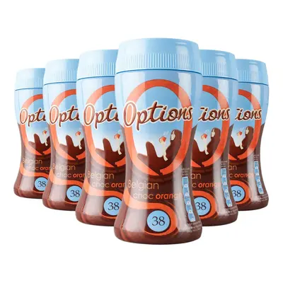 Options Orange Hot Chocolate Drink (Multipack of x 220g Jars)