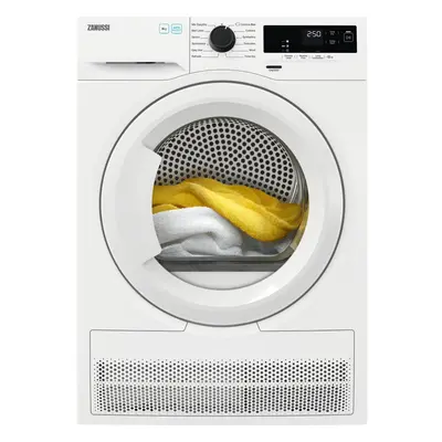 Zanussi ZDH87A2PW 8Kg Heat Pump Tumble Dryer - White