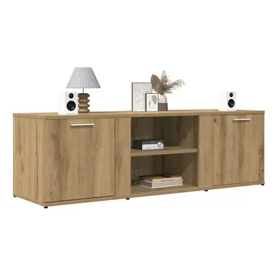 vidaXL TV Cabinet Artisan Oak 120x34x37 cm Engineered Wood