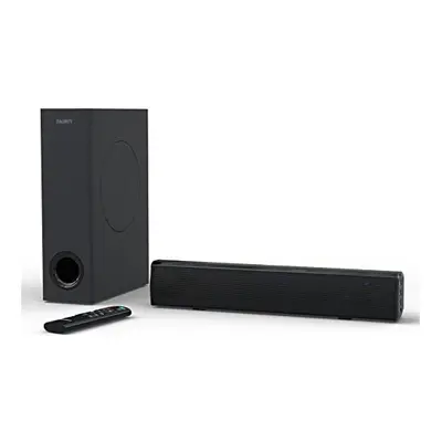 MAJORITY Bowfell Bluetooth Sound Bar for TV | Watts Powerful 2.1 Stereo Sound | Soundbar for Gam