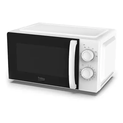 Beko Solo Microwave MOC20100W1 | White Design | 20L Capacity | 700W Power | Includes Auto-Defros