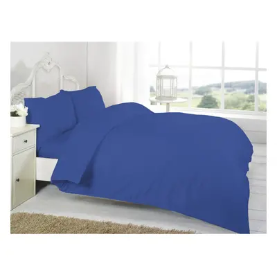 (Royal Blue, Super King ) Egyptian Cotton Duvet Cover Set Thread