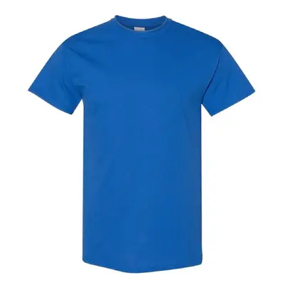 (4XL, Royal) Gildan Mens Heavy Cotton Short Sleeve T-Shirt (Pack Of 5)