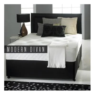 Reliance Ortho Divan bed doubel 4ft with mattress and headboard and drawers - Double (4'6)