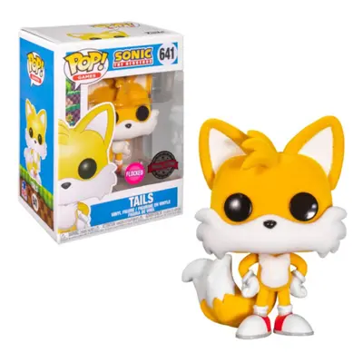 Funko Pop Sonic The Hedgehog Flocked Tails ( - Exclusive )