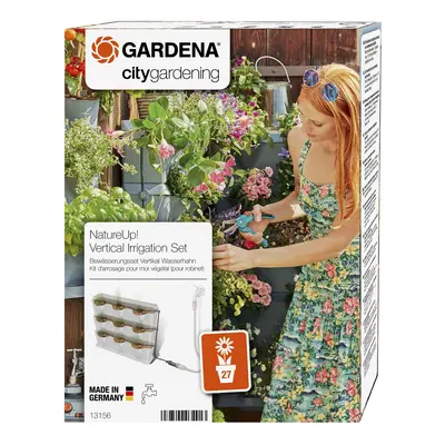 13156-20 Natureup! Vertical Irrigation Tap Set, Grey, 5.5x22x32 cm