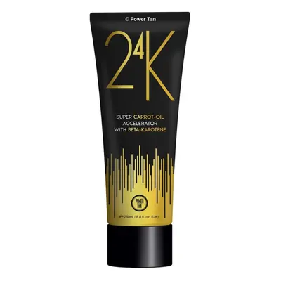 Power Tan 24K Super Carrot Oil Sunbed Tanning Accelerator Lotion 250ml