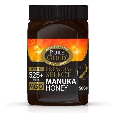 Pure Gold Premium Select Manuka Honey 525+ 500g