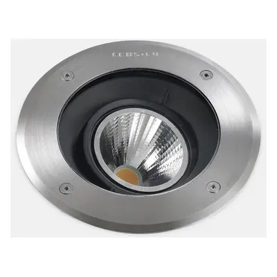 Leds-C4 Gea - Outdoor LED Recessed Ground Uplight Stainless Steel Polished 1595lm 3000K IP67