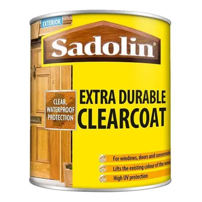 Sadolin Extra Durable Clearcoat - Clear Satin - 1L