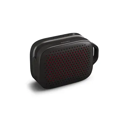 Philips TAS1209 Bluetooth Speaker with Light Show (Black)