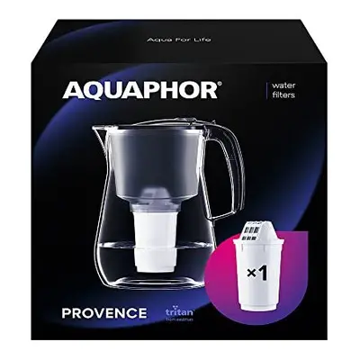 Provence Water Filter Jug 42L for reduction of Chlorine and other impurities Includes x A5 Filte