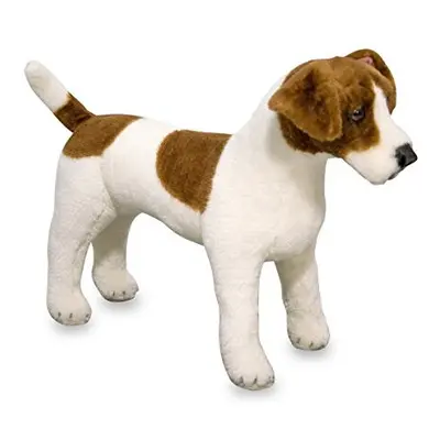 Jack Russell Terrier - Plush, Soft Toy, Animal, All Ages, Gift for Boy or Girl, Brown and White,