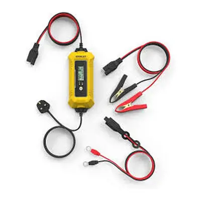 STANLEY Car Battery Charger 12V 6V 4A Fast Automatic Smart Pulse Repair AGM GEL