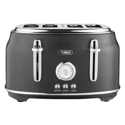 Tower T20065BLK Slice Toaster - Black