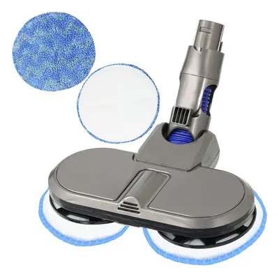 Hard Floor Surface Polisher Scrubbing Cleaning Mop Tool for Dyson V6 Vacuum Cleaner + Pads