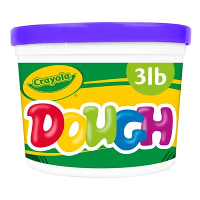 Crayola Dough - Purple (3lb) Bulk Modeling Dough for Kids Clay Alternative Resealable Tub Ages 3