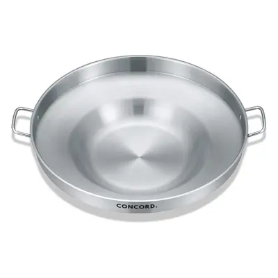 Concord Stainless Steel Comal Frying Bowl Cookware (22"") silver (S4008 S4812 S5612)