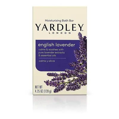 Yardley 5581663.2x24 English Lavender with Essential Oils Soap Bar (Pack of 24)