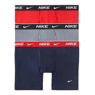 Nike Men`s Everyday Cotton Stretch Boxer Briefs Pack KE1107-410 SZ