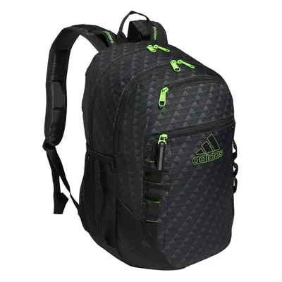 adidas Excel Backpack BOS Mini Monogram Black/Lucid Lime Green One