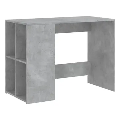 (concrete grey) vidaXL Desk Writing Desk Office Study Working Computer Table Engineered Wood