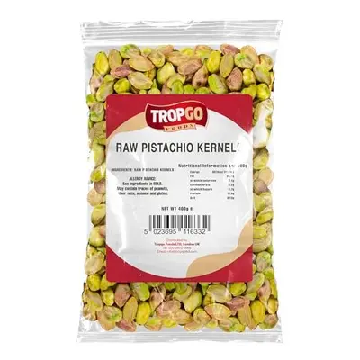 Raw Pistachio Kernels - 400g - Sweet & Creamy Pistachios - Packed Fresh, Premium Quality Healthy