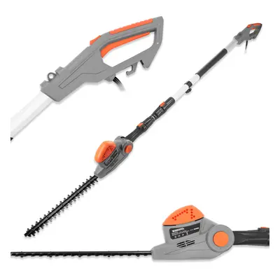 Terratek 550W Telescopic Hedge Cutter | Long-Reach Corded Hedge Trimmer