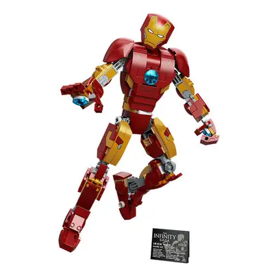 (no box-389pcs) Anime Movie Superhero Groot/IronMan Anime Compatible Big Particle