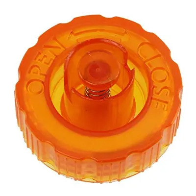 Orange Water Bottle Lid, One Size