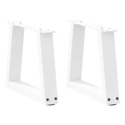 (white, x (30-31.3) cm/ pcs/ piece) vidaXL Coffee Table Legs V-Shape Desk Legs Furniture Legs Ba