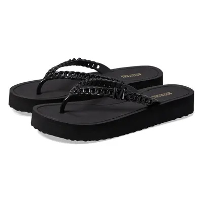 Michael Kors Womens Zaza Flip Flop Black