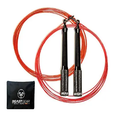 Beast Rope by Beast Gear â Speed Skipping Rope for Fitness, Conditioning & Fat Loss. Ideal for