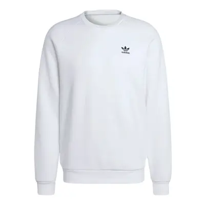 ( ED6208-XL) Adidas Trefoil Crewneck Sweatshirt White