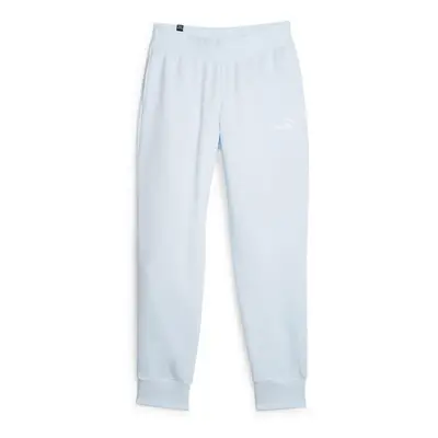 PUMA Womens Essentials Fleece Closed Sweatpant ICY Blue