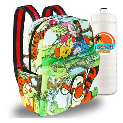 Winnie the Pooh Mini Backpack Set - Bundle with 12"" Tigger Mini Backpack with Front Pocket and 