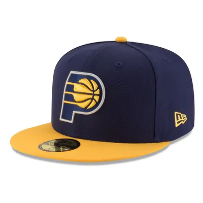 NBA Indiana Pacers Men's 2-Tone 59FIFTY Fitted Cap Navy