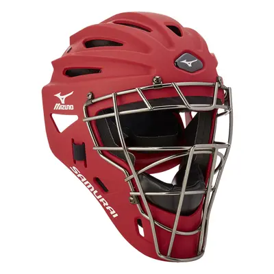 Mizuno Youth G4 Samurai Catcher's Helmet Red