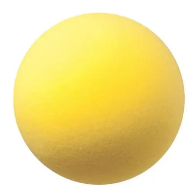 Champion Sports Uncoated Regular Density Foam Ball Yellow 8.5-Inch