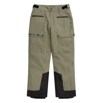 (S, Khaki Green) Animal Mens Glaze Ski Trousers