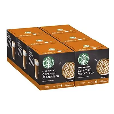 Starbucks Caramel Macchiato by Nescafe Dolce Gusto Coffee Pods, x (72 Pods/36 Servings)