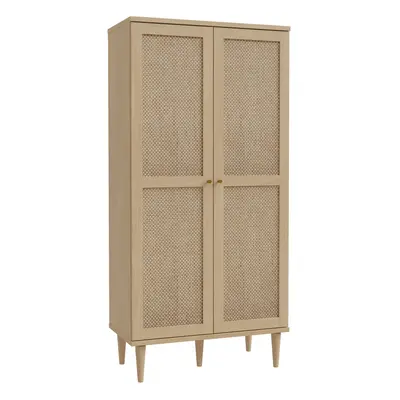 Calasetta Display Cabinet in Rattan